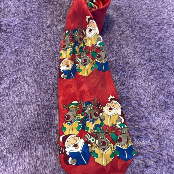 2 Red Christmas Ties - Picture 5 of 8